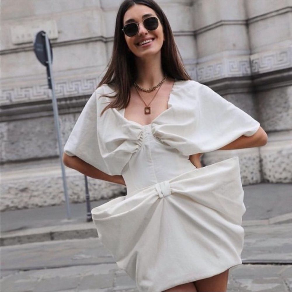 Zara voluminous mini skirt